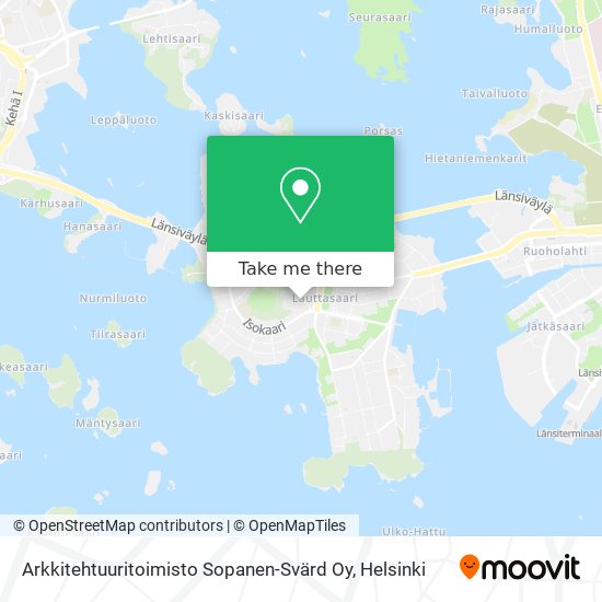 Arkkitehtuuritoimisto Sopanen-Svärd Oy map