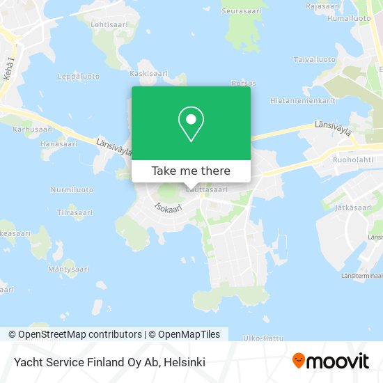 Yacht Service Finland Oy Ab map