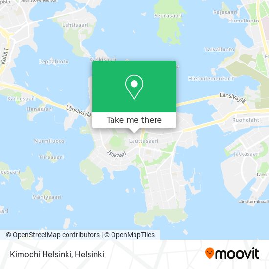 Kimochi Helsinki map