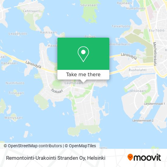 Remontointi-Urakointi Stranden Oy map