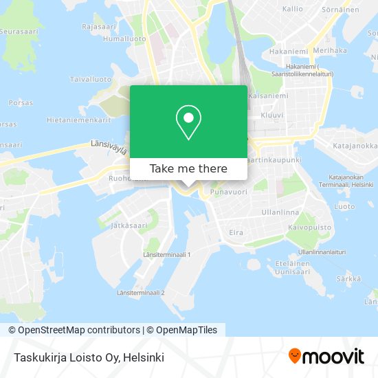 Taskukirja Loisto Oy map