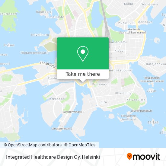 Integrated Healthcare Design Oy map