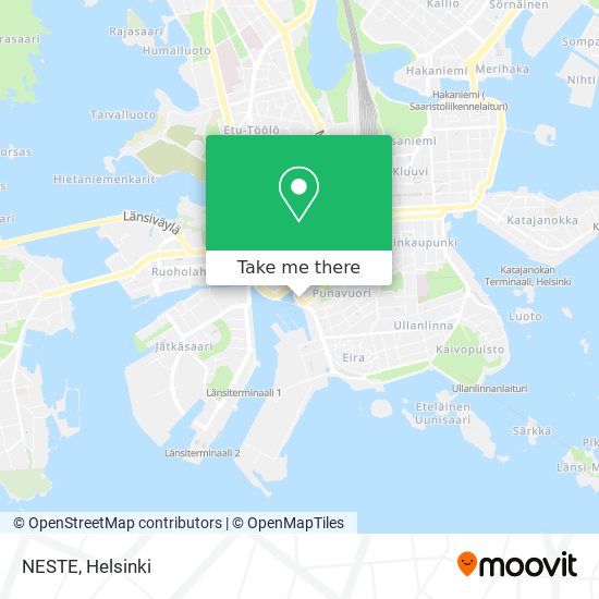 How to get to NESTE in Helsinki by Bus, Train, Tram or Metro?