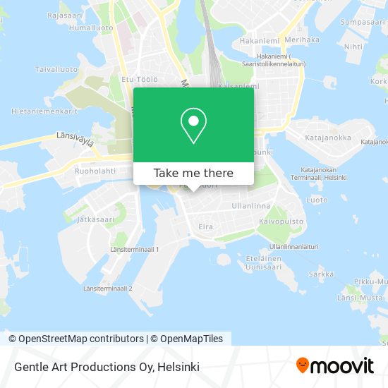 Gentle Art Productions Oy map