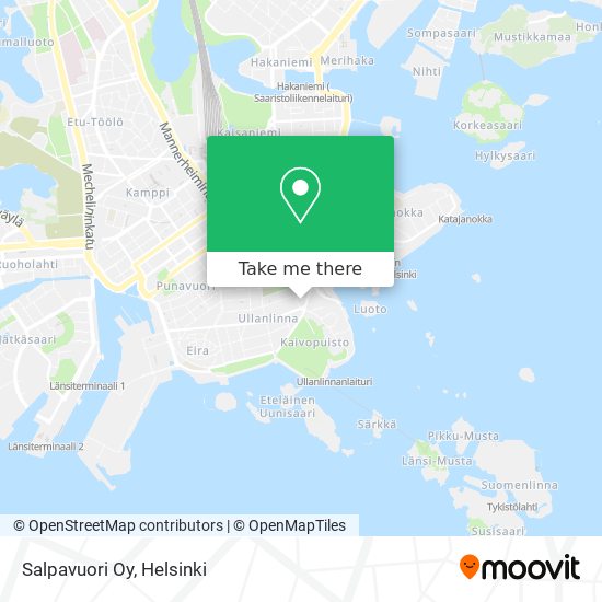 Salpavuori Oy map