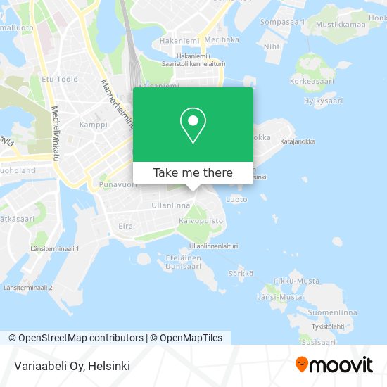Variaabeli Oy map