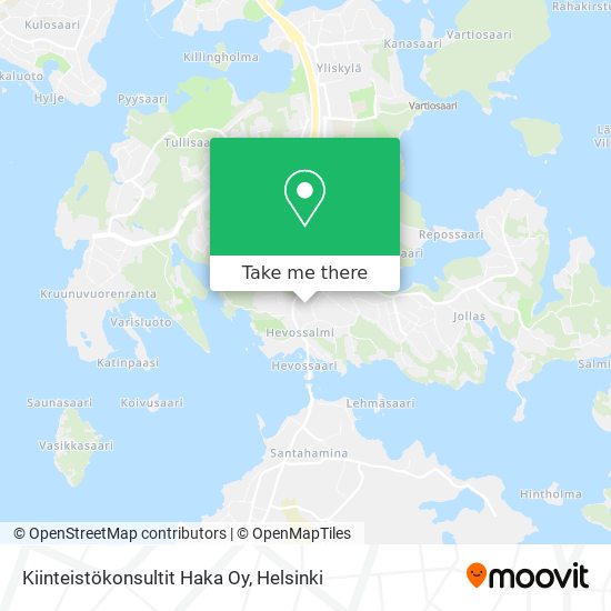 Kiinteistökonsultit Haka Oy map