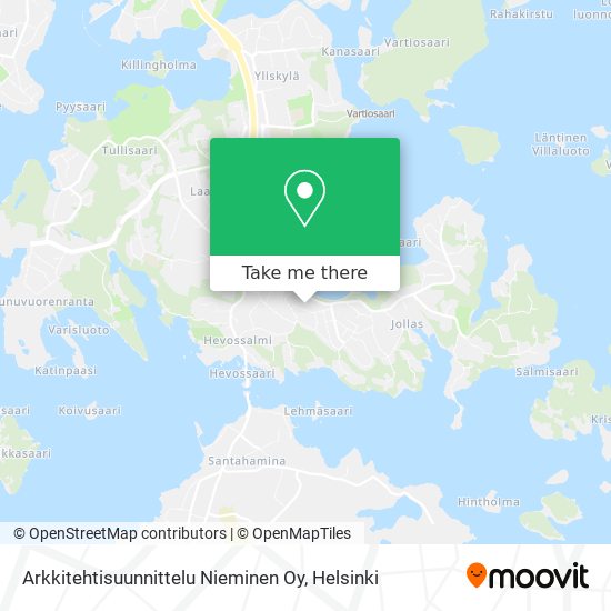 Arkkitehtisuunnittelu Nieminen Oy map