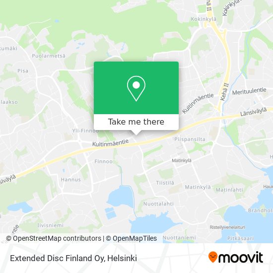 Extended Disc Finland Oy map