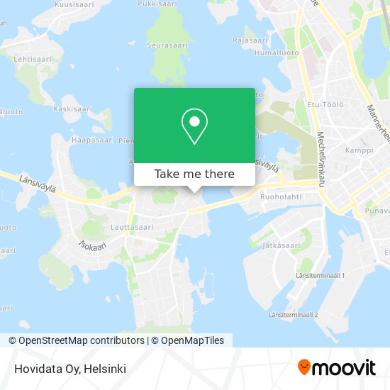 Hovidata Oy map