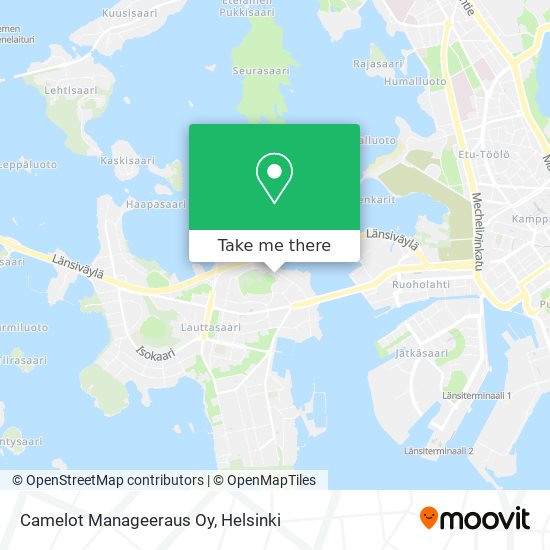 Camelot Manageeraus Oy map