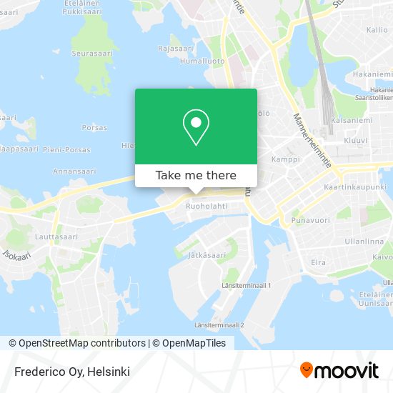 Frederico Oy map