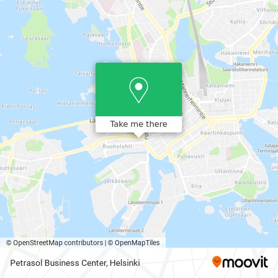Petrasol Business Center map