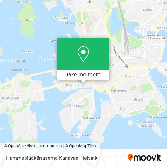 Hammaslääkäriasema Kanavan map