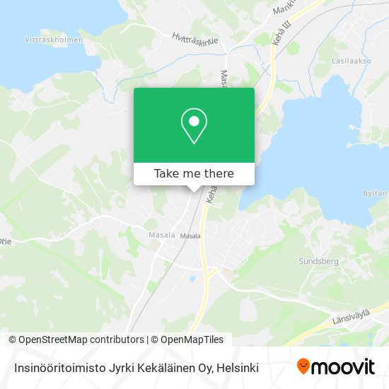 Insinööritoimisto Jyrki Kekäläinen Oy map