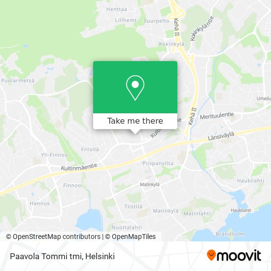 Paavola Tommi tmi map