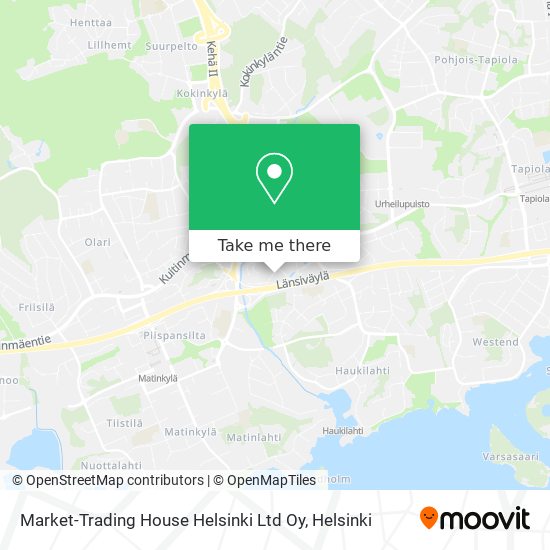 Market-Trading House Helsinki Ltd Oy map