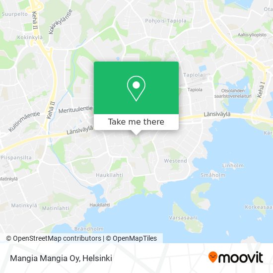 Mangia Mangia Oy map