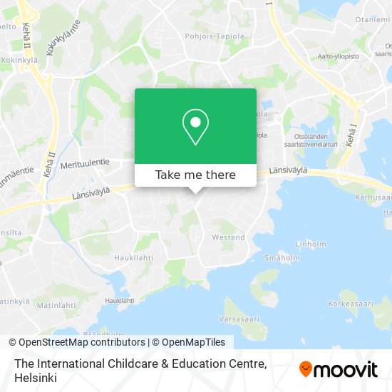 The International Childcare & Education Centre map