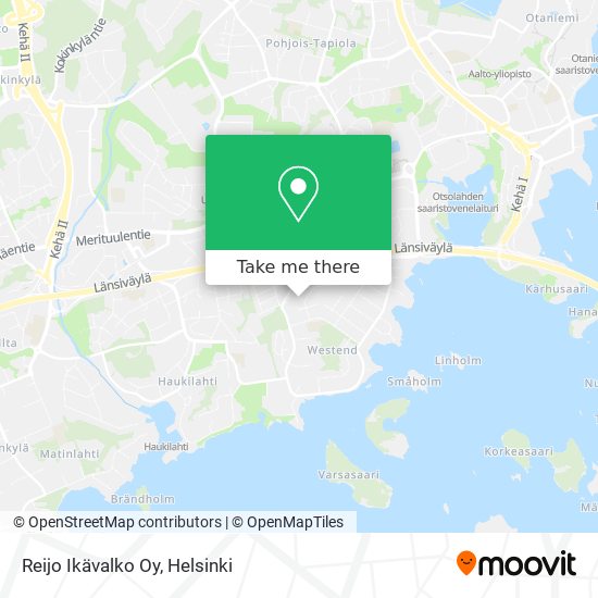 Reijo Ikävalko Oy map