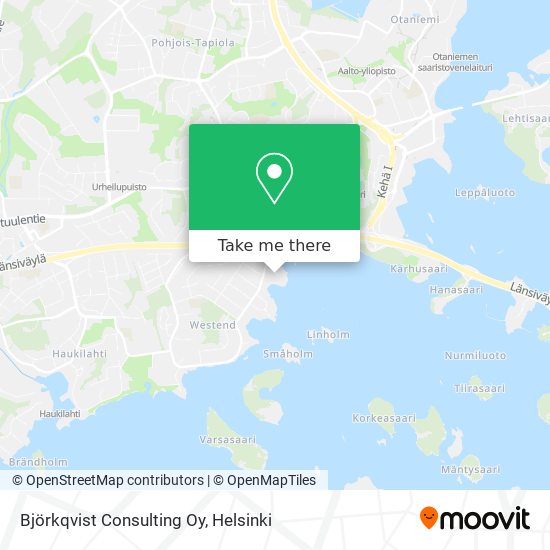 Björkqvist Consulting Oy map