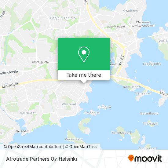 Afrotrade Partners Oy map