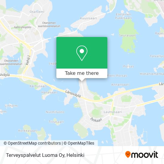 Terveyspalvelut Luoma Oy map