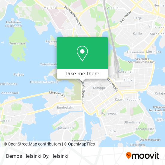 Demos Helsinki Oy map