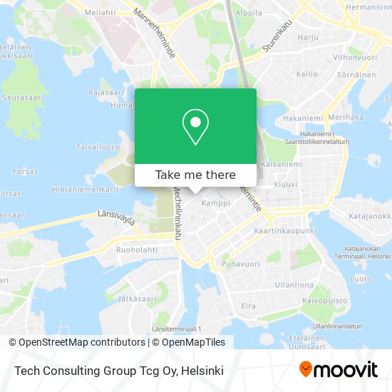 Tech Consulting Group Tcg Oy map