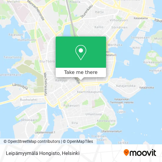 Leipämyymälä Hongisto map