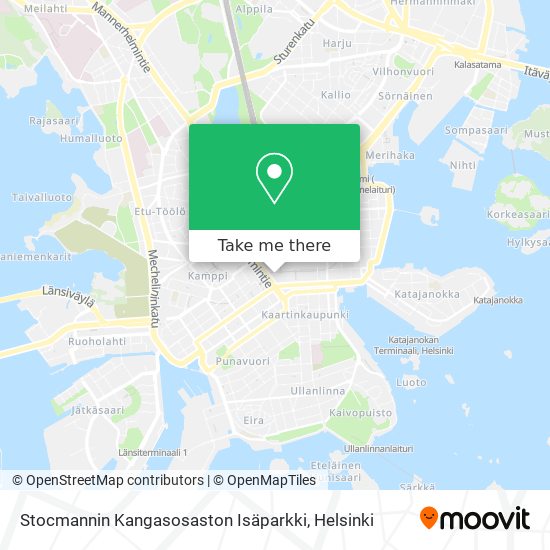 Stocmannin Kangasosaston Isäparkki map
