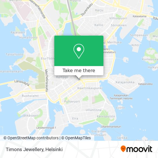 Timons Jewellery map