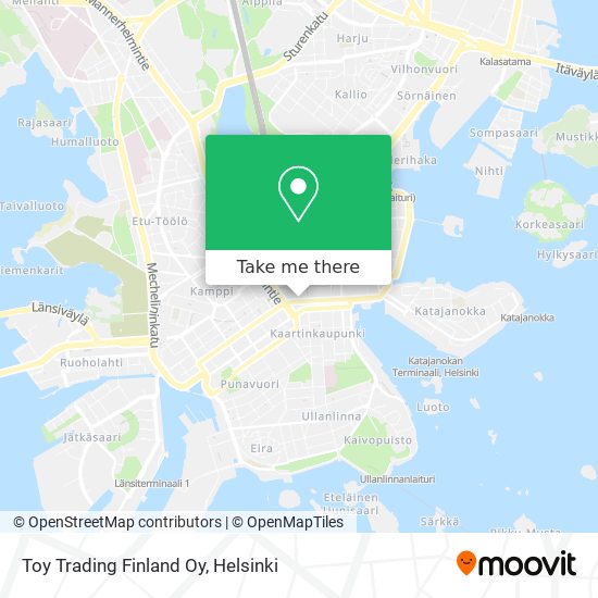 Toy Trading Finland Oy map