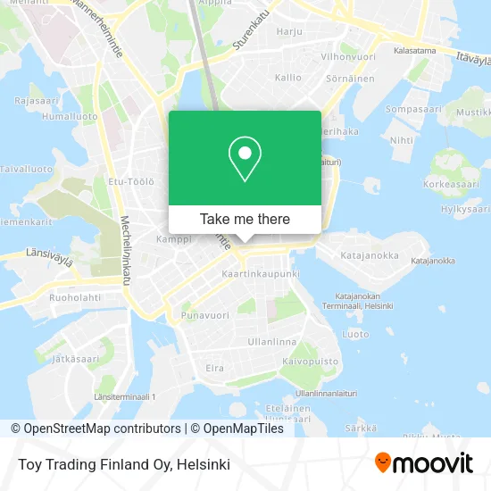 Toy Trading Finland Oy map