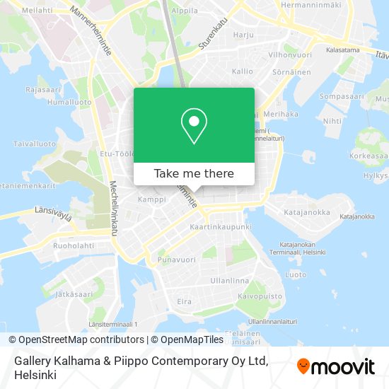 Gallery Kalhama & Piippo Contemporary Oy Ltd map