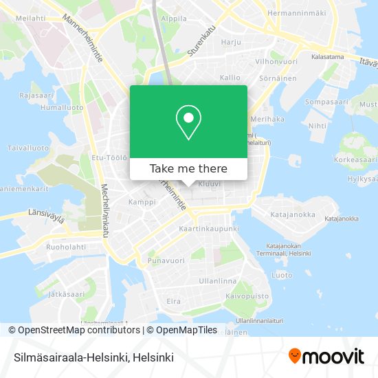 Silmäsairaala-Helsinki map