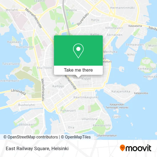 East Railway Square map