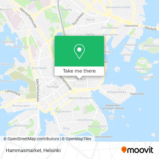 Hammasmarket map