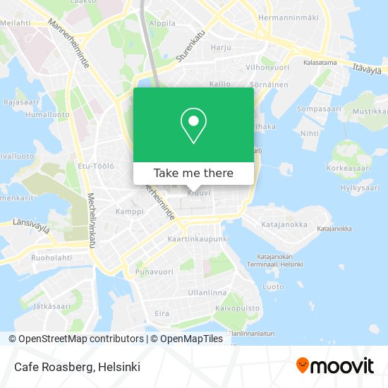 Cafe Roasberg map