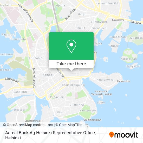 Aareal Bank Ag Helsinki Representative Office map