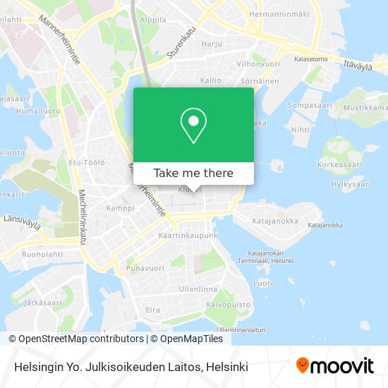 Helsingin Yo. Julkisoikeuden Laitos map