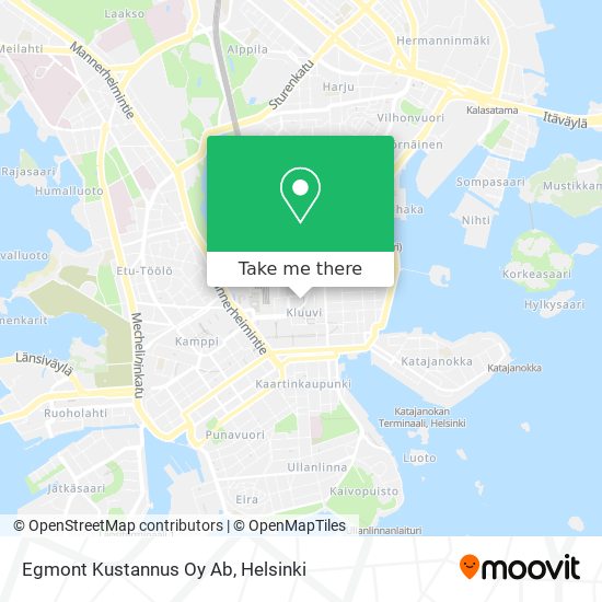 Egmont Kustannus Oy Ab map
