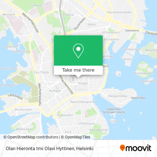 Olan Hieronta tmi Olavi Hyttinen map