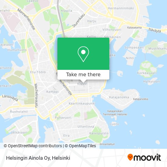 Helsingin Ainola Oy map