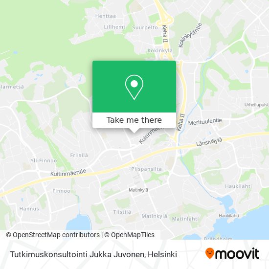 Tutkimuskonsultointi Jukka Juvonen map