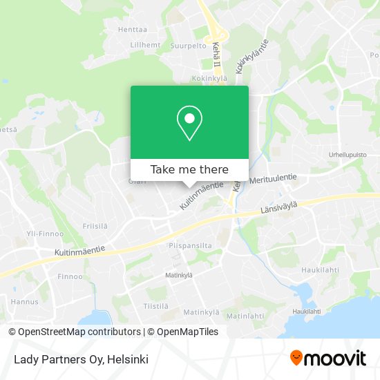 Lady Partners Oy map