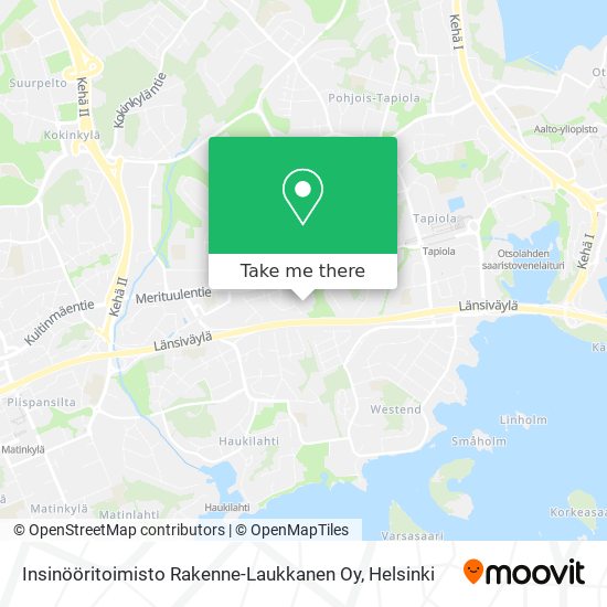 Insinööritoimisto Rakenne-Laukkanen Oy map