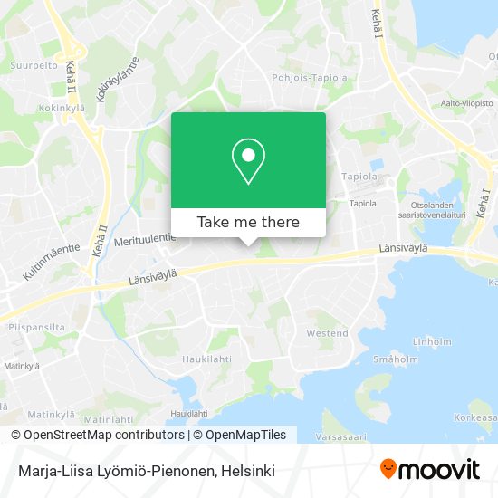 Marja-Liisa Lyömiö-Pienonen map