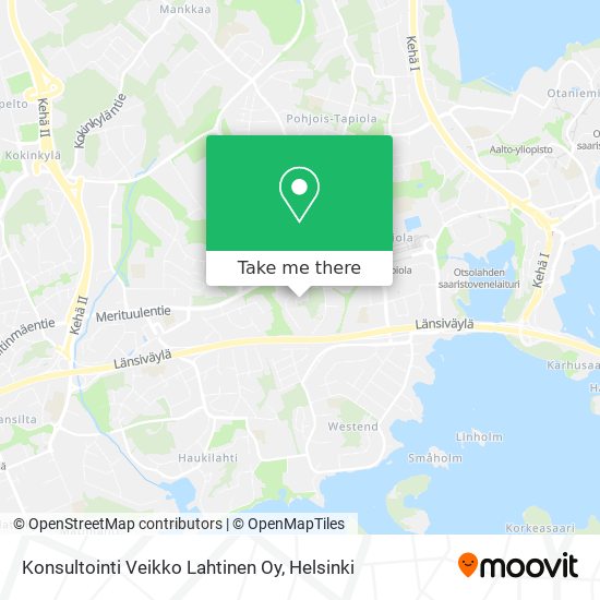 Konsultointi Veikko Lahtinen Oy map