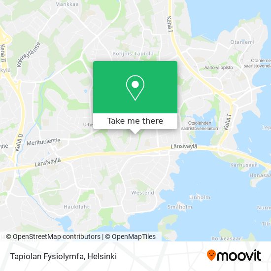 Tapiolan Fysiolymfa map